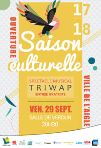 Ouverture de la Saison Culturelle 2017/2018 @ Salle Michaux
