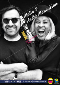 Jazz en Ouche : André Manoukian et Malia @ Salle de Verdun