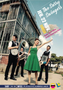 Jazz en Ouche: The Sassy Swingers @ Salle des Fêtes