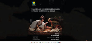 Caché dans son buisson de lavande, Cyrano sentait bon la lessive